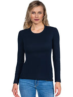 BASIC COTTON Free Spirit Premium Quality 100% Brushed Cotton/Fleece Long Sleeved Made in Italy