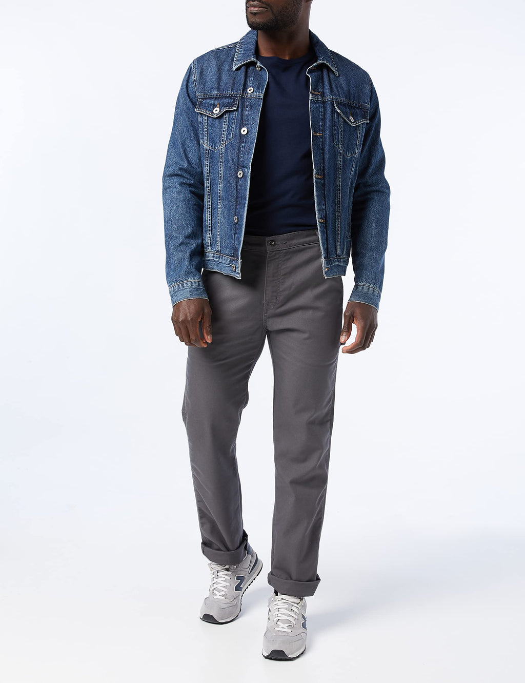 Dickies Mens Tough Max Duck carpenter Pant, Stonewashed Slate, 30 30