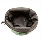 Jadyn Cinch Top Compact Travel Makeup Bag and Cosmetic Organizer for Women (Sage Green)