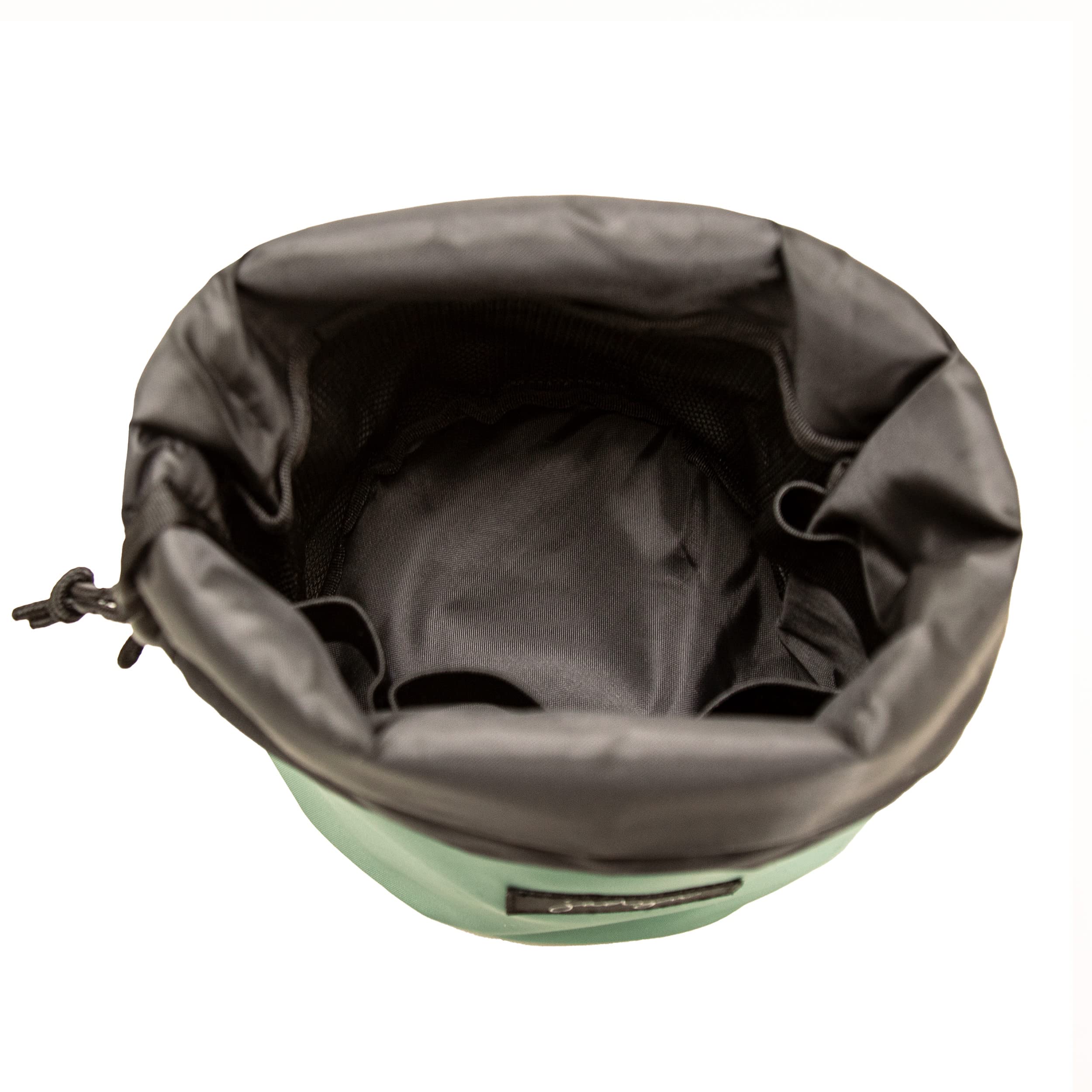 Jadyn Cinch Top Compact Travel Makeup Bag and Cosmetic Organizer for Women (Sage Green)