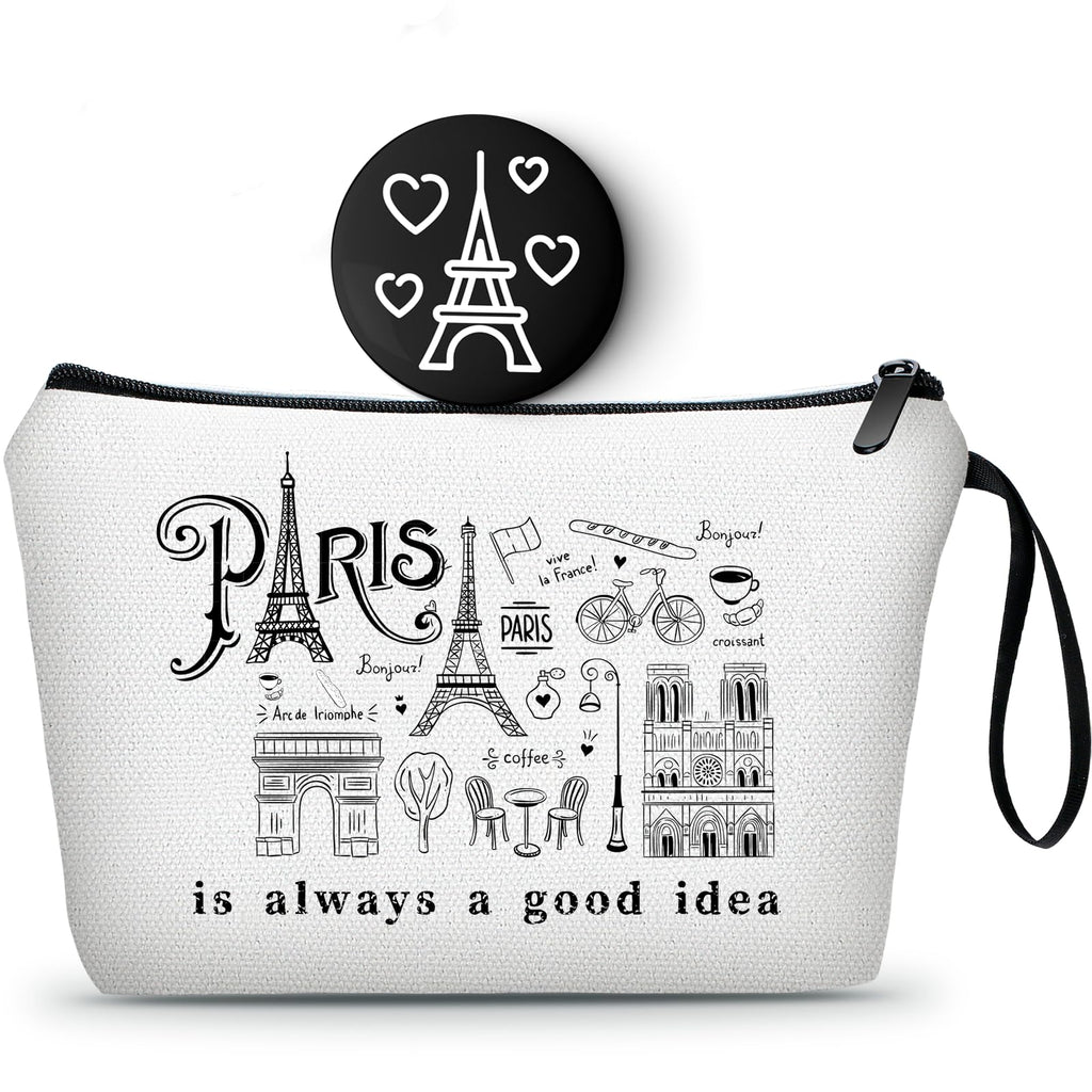 Travel Gifts,Birthday Gifts for Friends Female,Sisters Gifts from Sister,Gifts for Women Birthday Unique,Travel Cosmetic Bag wit