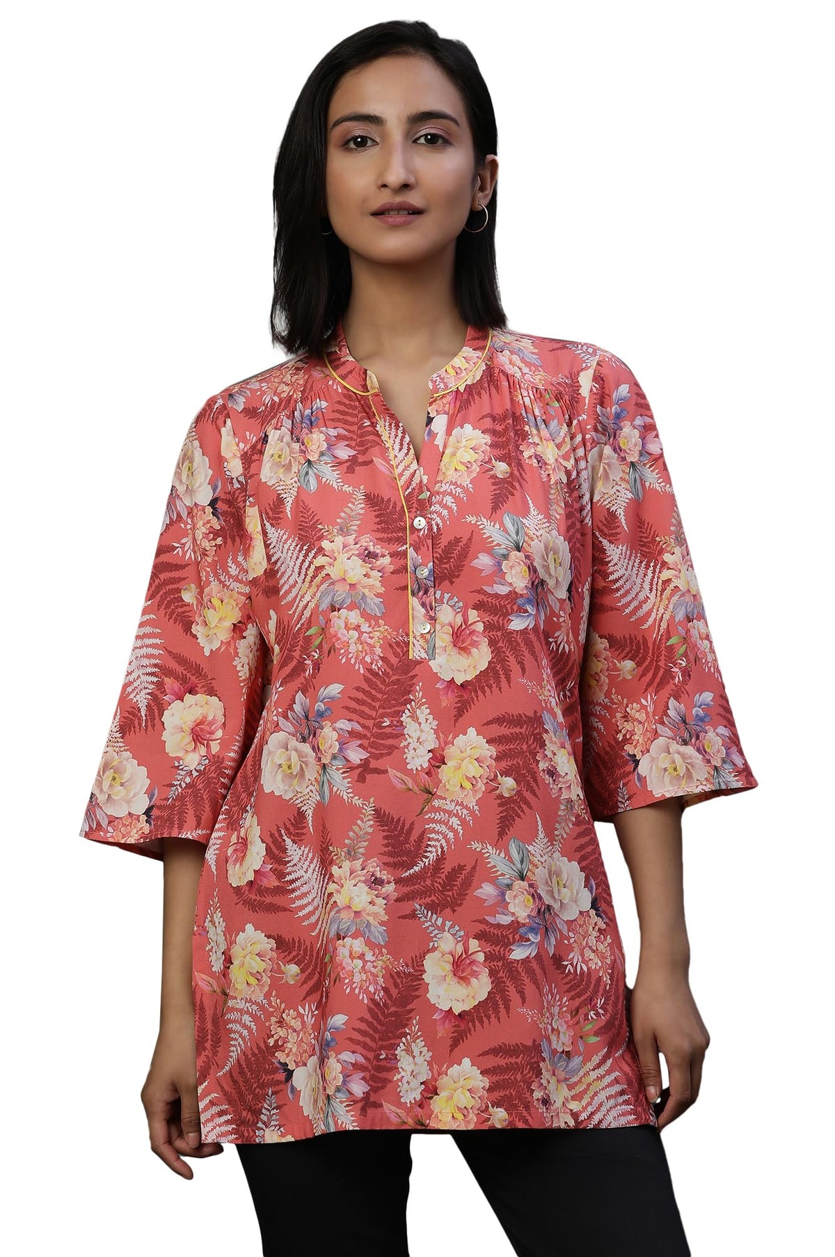 Aurelia WomenS Cotton Kurti (24Fea30438_Red