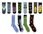 Rick and Morty Mens 12 Days of Socks in Advent Gift Box