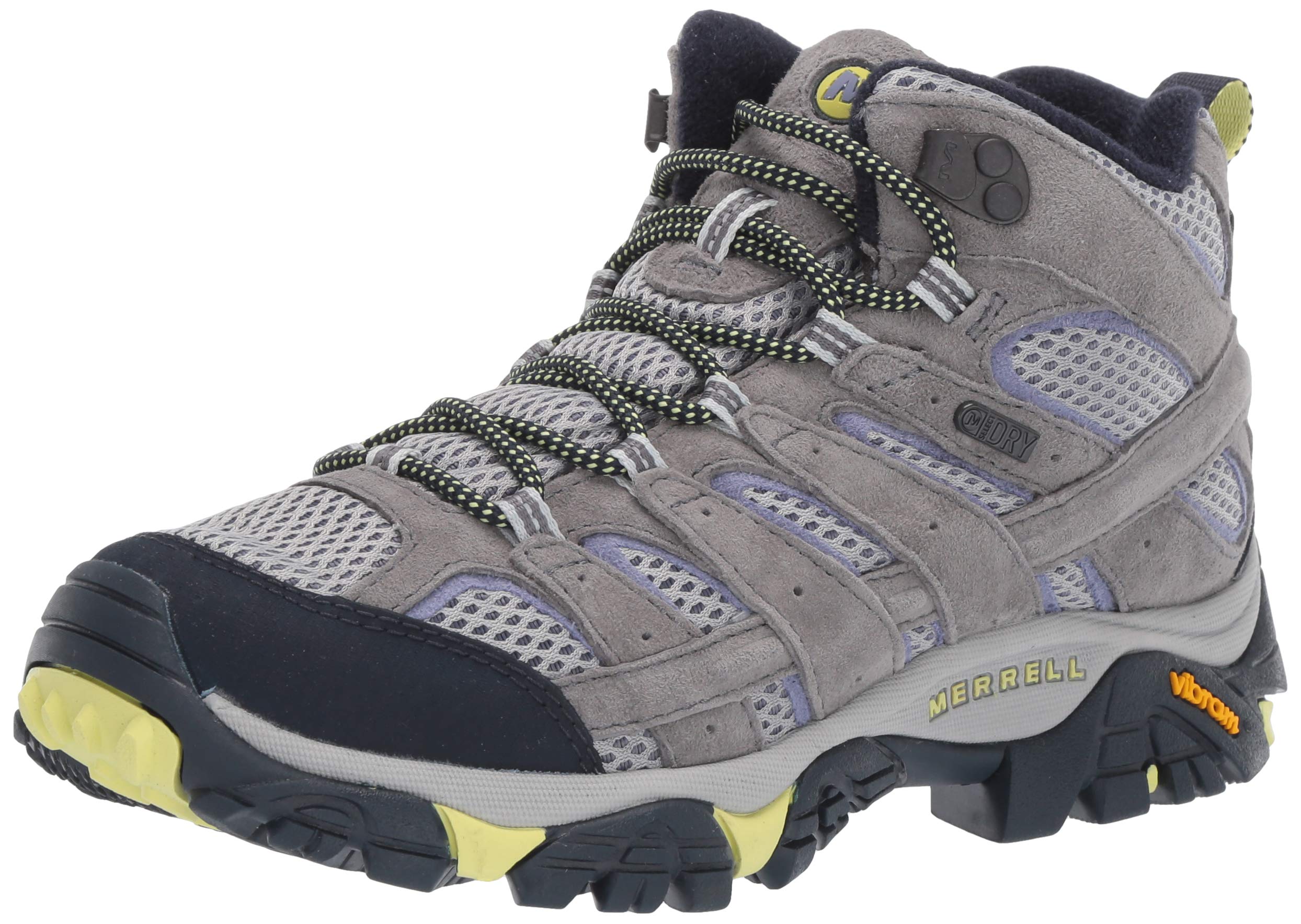 Merrell Womens Moab 2 MID Waterproof Hiking Shoe, Navy Morning, 080 M US