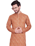 Jompers Mens Digital Print Kurta