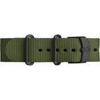 Timex Men's TW4B04700 Expedition Scout 40 Green Nylon Slip-Thru Strap Watch