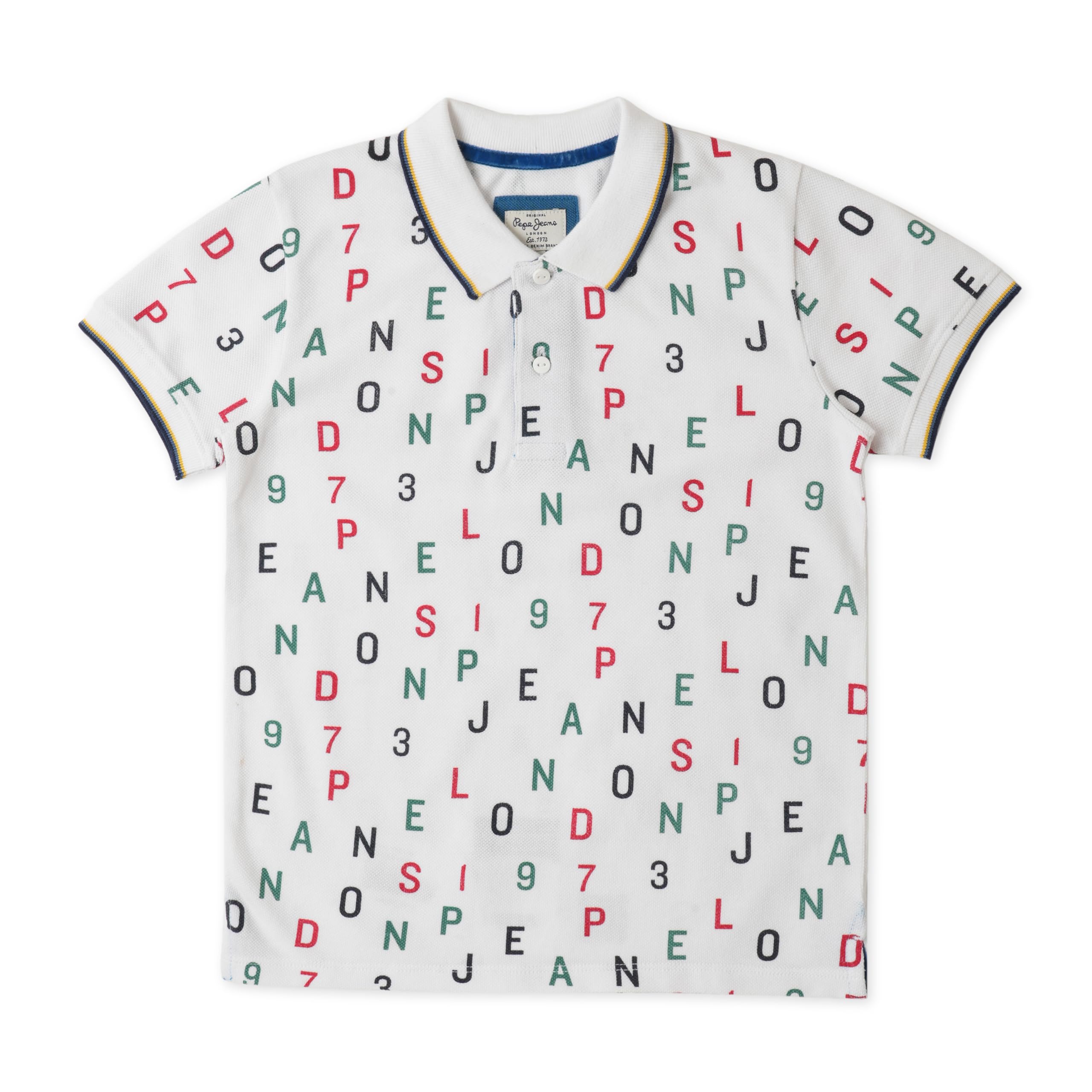 Pepe Jeans BoyS Regular Fit T-Shirt (Pb5408858006_White