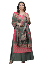 Aurelia Women Cotton Dupatta 23AUA80002-507279-Green-FS