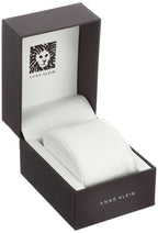 Anne Klein Women's AK/2706CHWT Analog Display Japanese Quartz White Watch