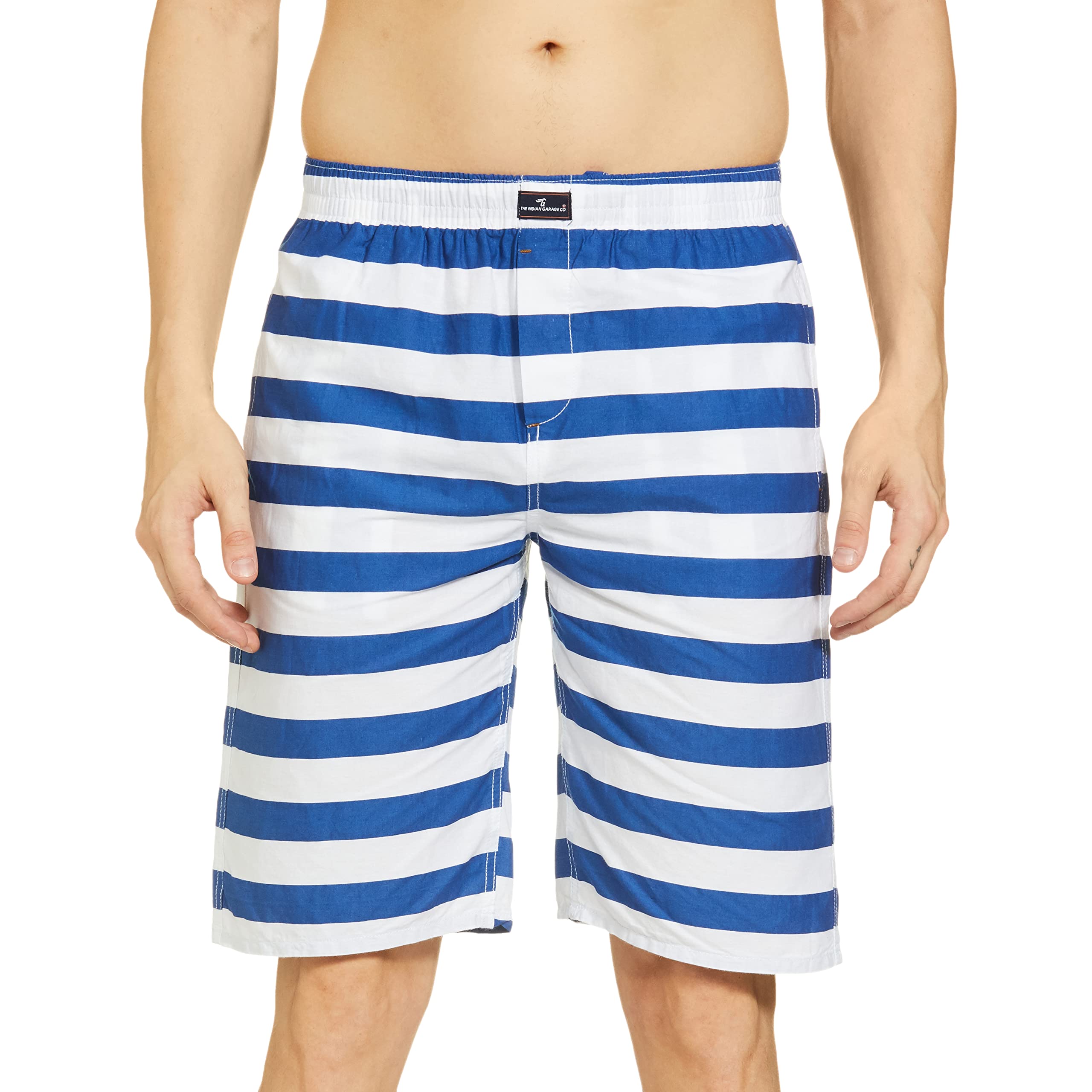The Indian Garage Co Mens Cotton Classic Boxy Fit Boxers