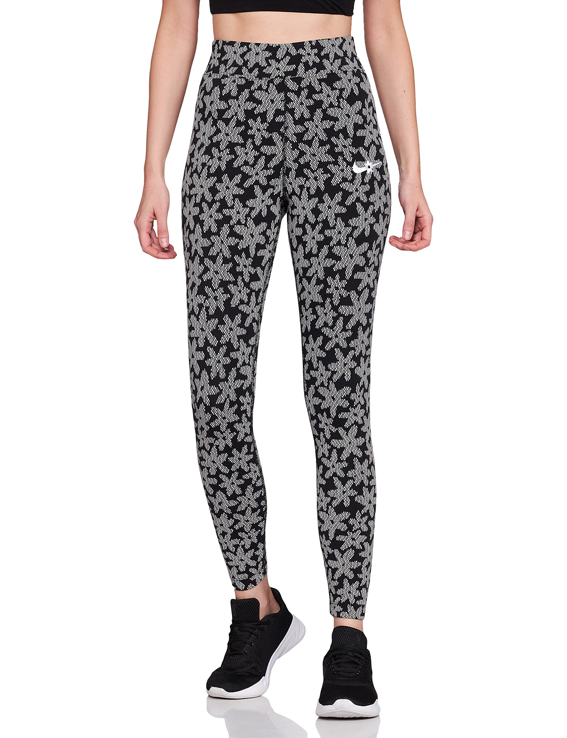 Nike Asw Nsw Aop Hr Tght Sprt Daisy Women Running Leggings