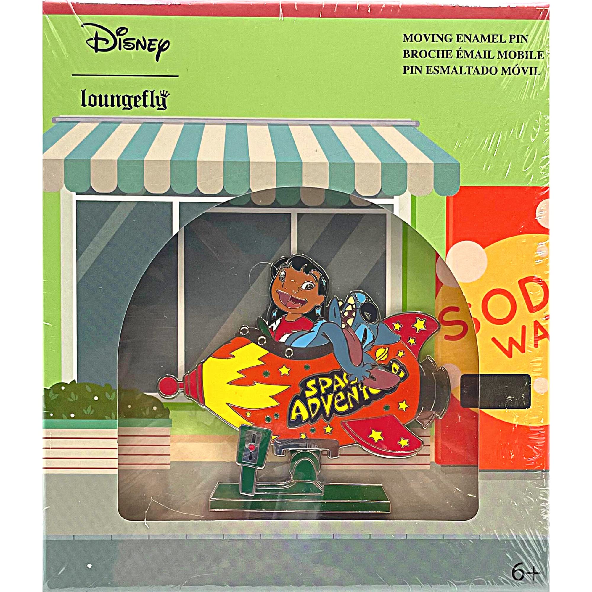 Disney Lilo & Stitch Space Adventure 3 Inch Collector Enamel Pin
