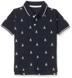 T2F Boys Cotton Regular Fit T-Shirt Navy