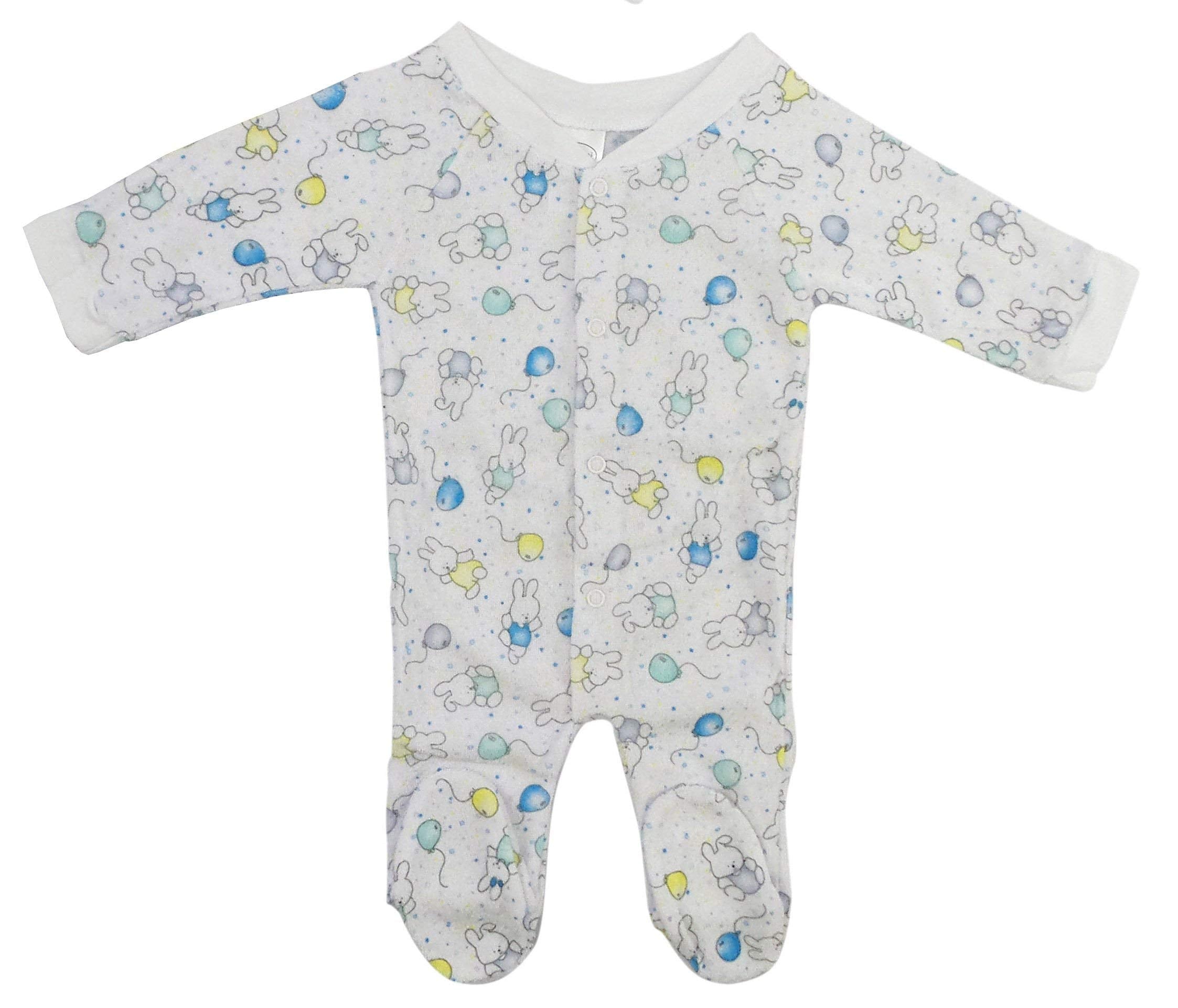 Bambini One Pack Terry Sleep & Play (Pack Of 2) - Small-like New