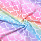 Mermaid Dresses Girls Long Sleeve Swing Winter Outfit Halloween Costume 10 11