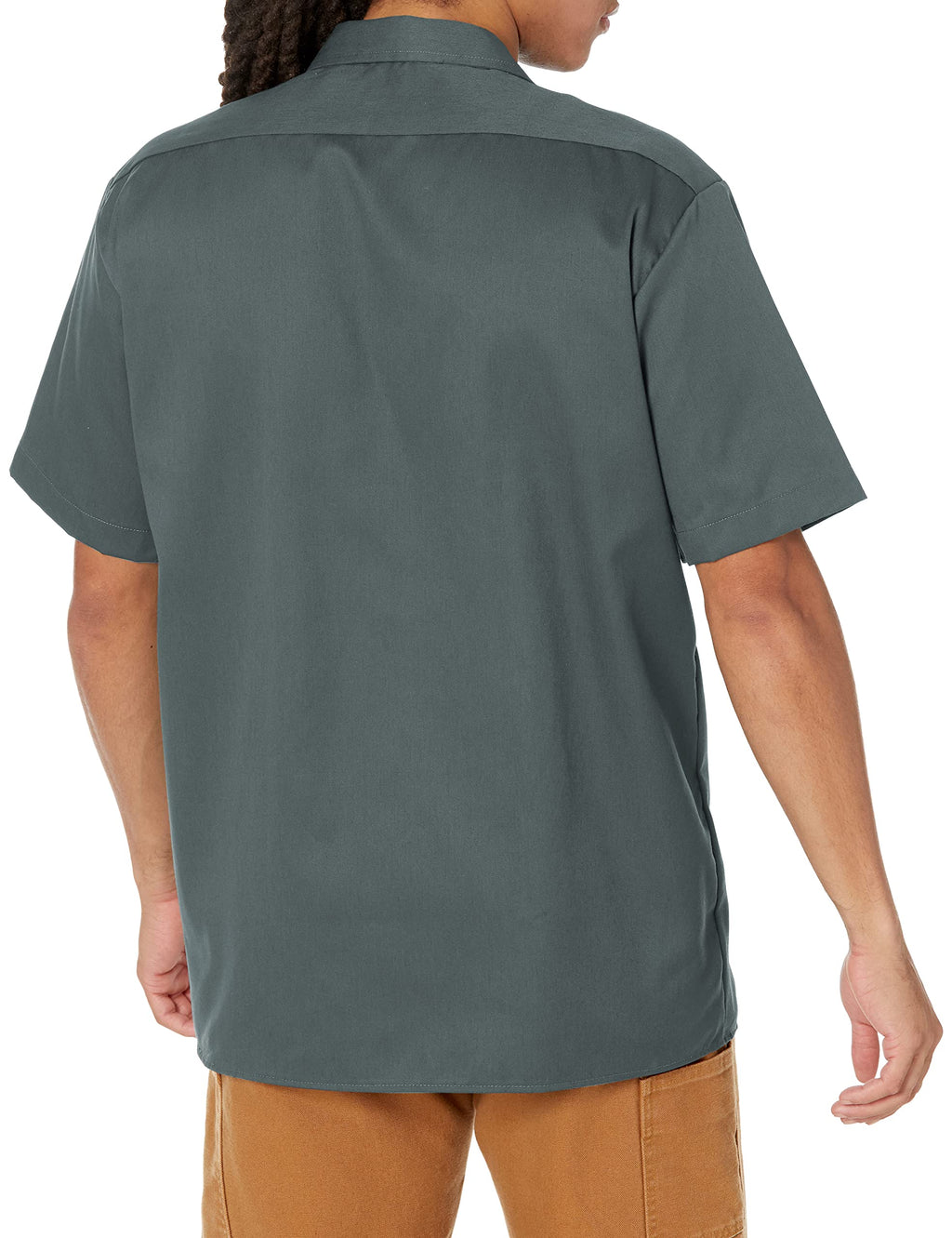 Dickies mens Short-sleeve Work Shirt, Lincoln Green, 3X-Large Big