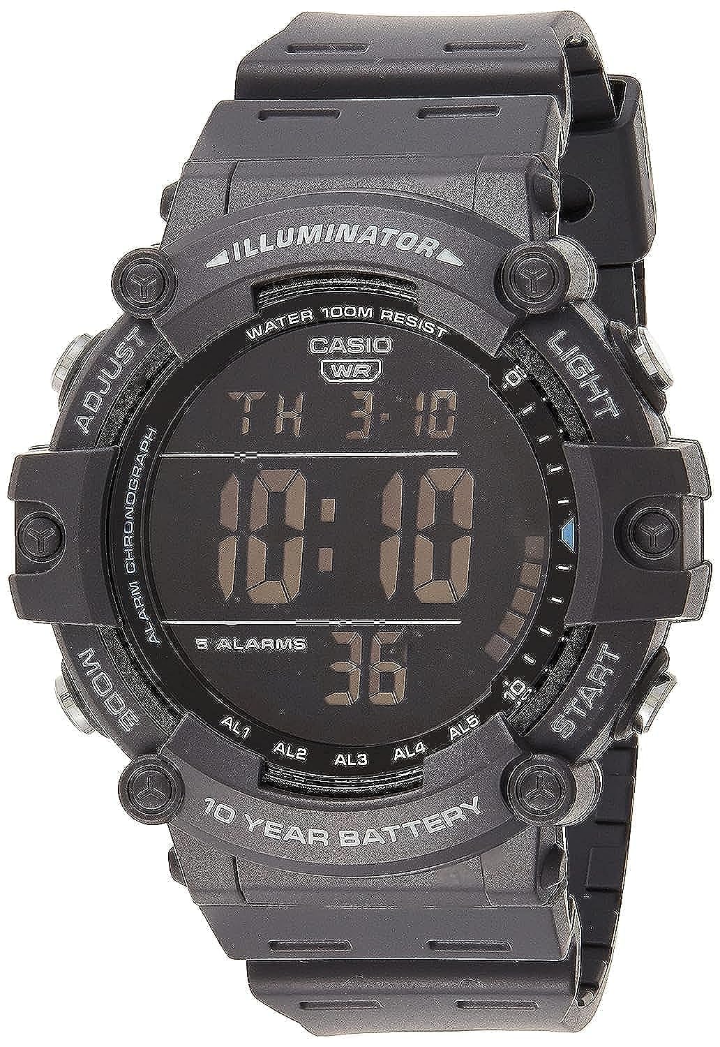 Casio Illuminator 10-Year Battery Men's Watch AE1500WH-8BV