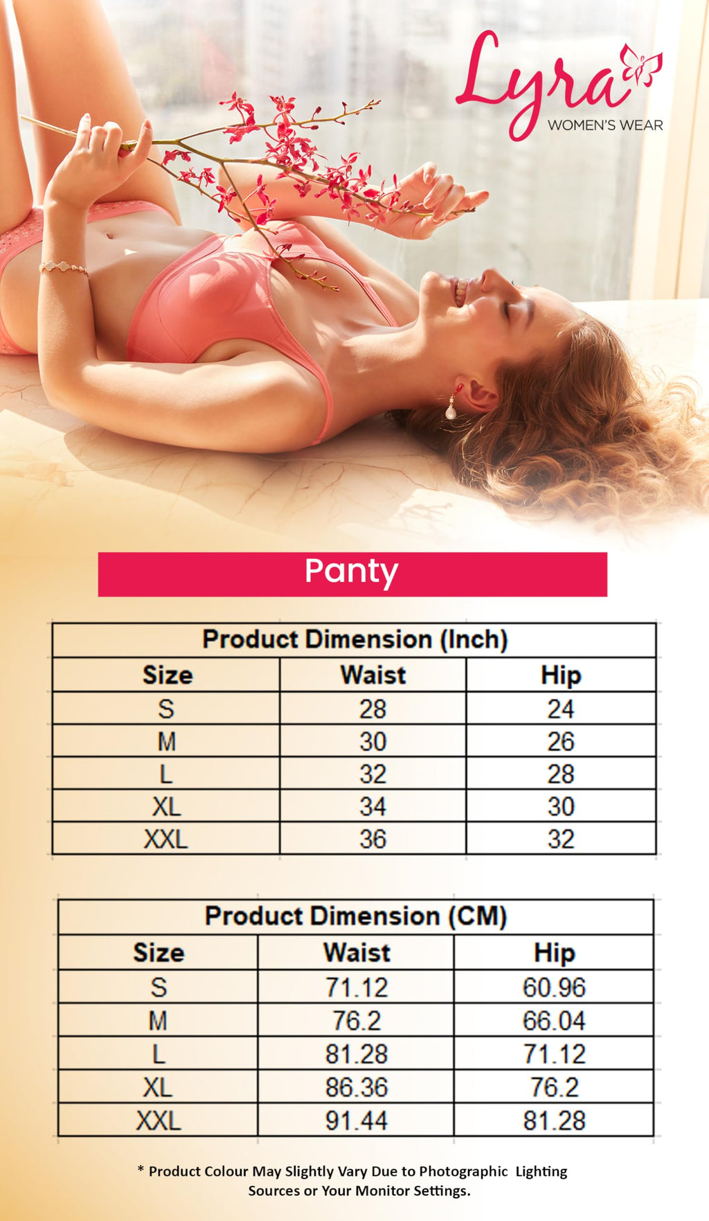 Lyra Lux WomenS Floral Cotton Panty (Pack Of 10)