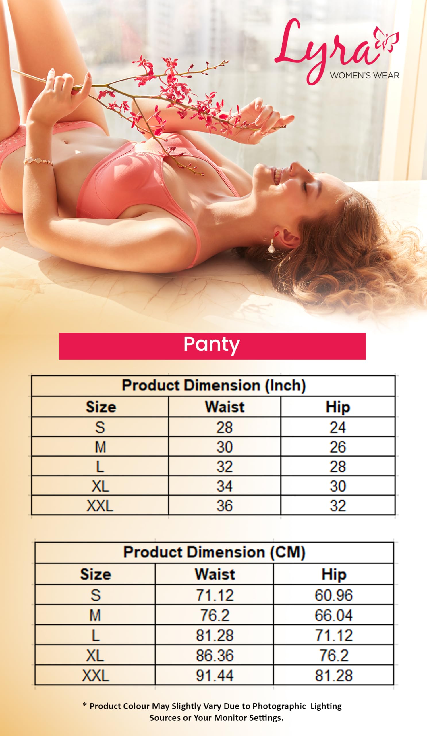 Lyra Lux WomenS Floral Cotton Panty (Pack Of 10)