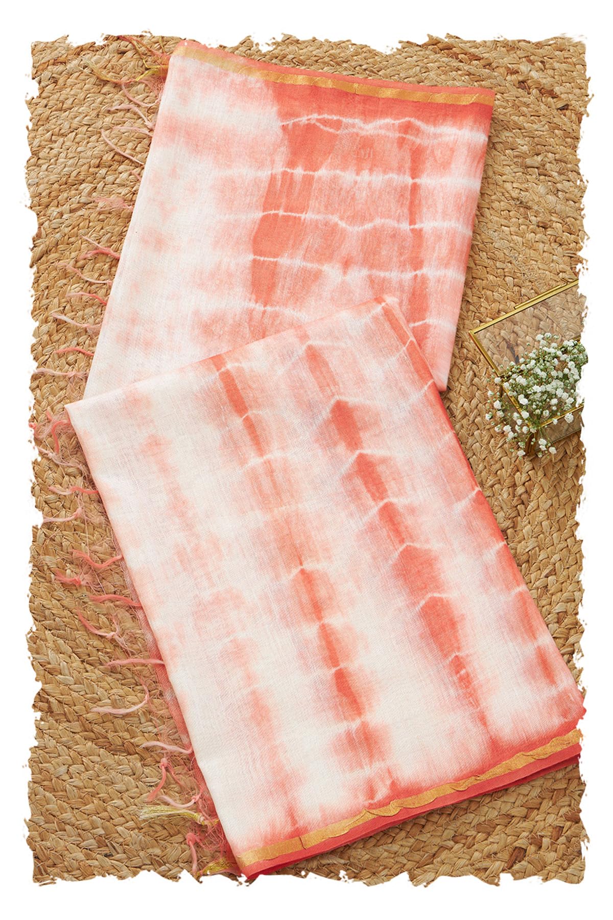 Soch Women Chanderi Tie Dye Dupatta
