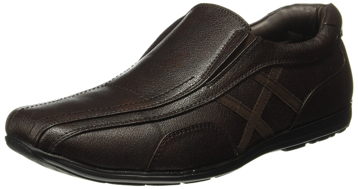 Bata Mens Slipon Formal Shoes  Brown (8 UK) (8514379) 8