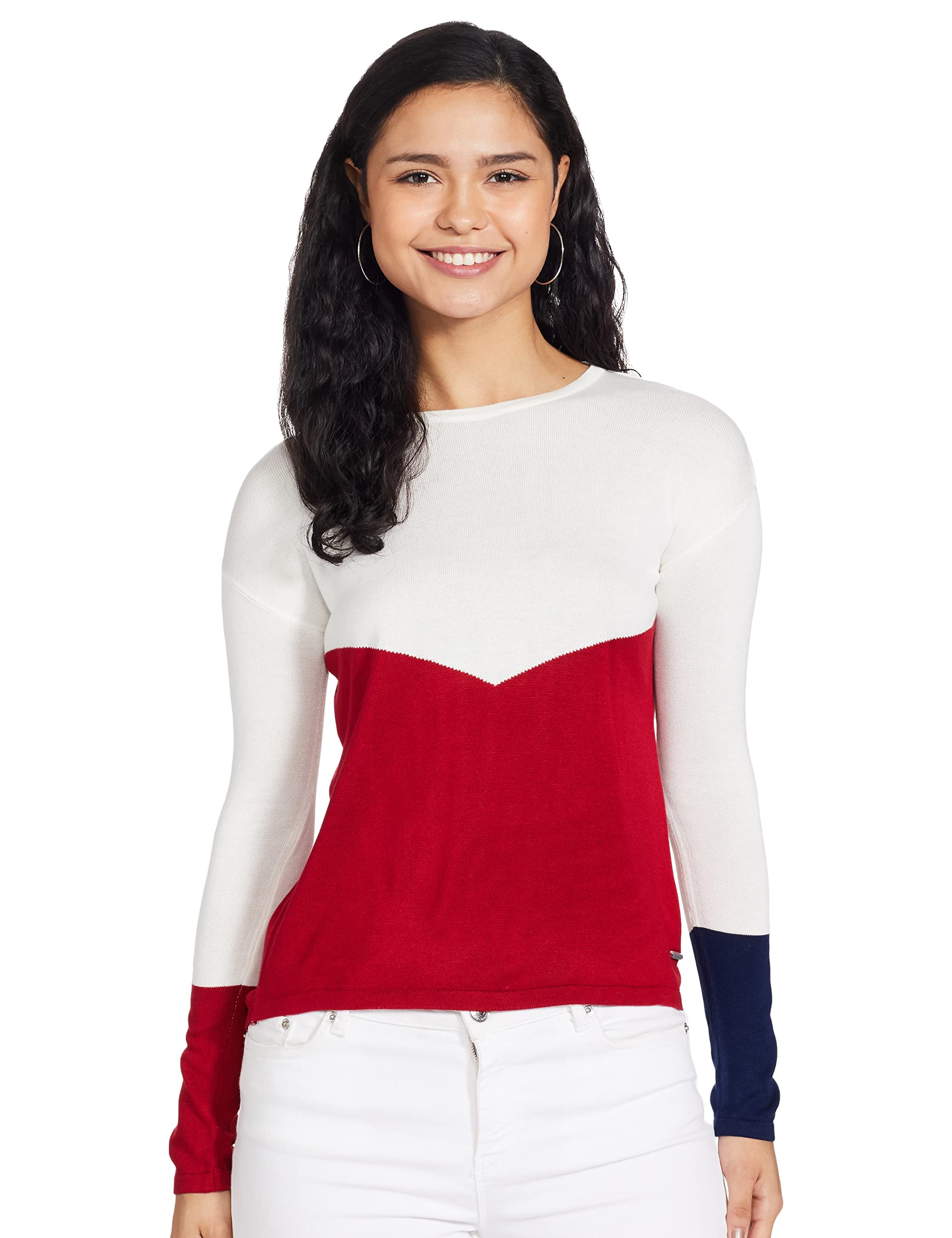 Pepe Jeans WomenS Sweaters (Pl701830_M, White, Medium)