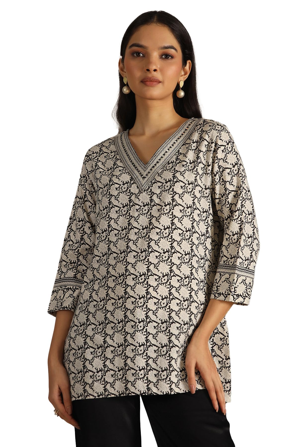 Soch Women Rayon Floral Print Blouse