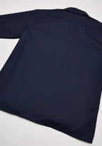 Unisex Long-Sleeve Work Shirt - NAVY - S(D0102H7Z2TJ)