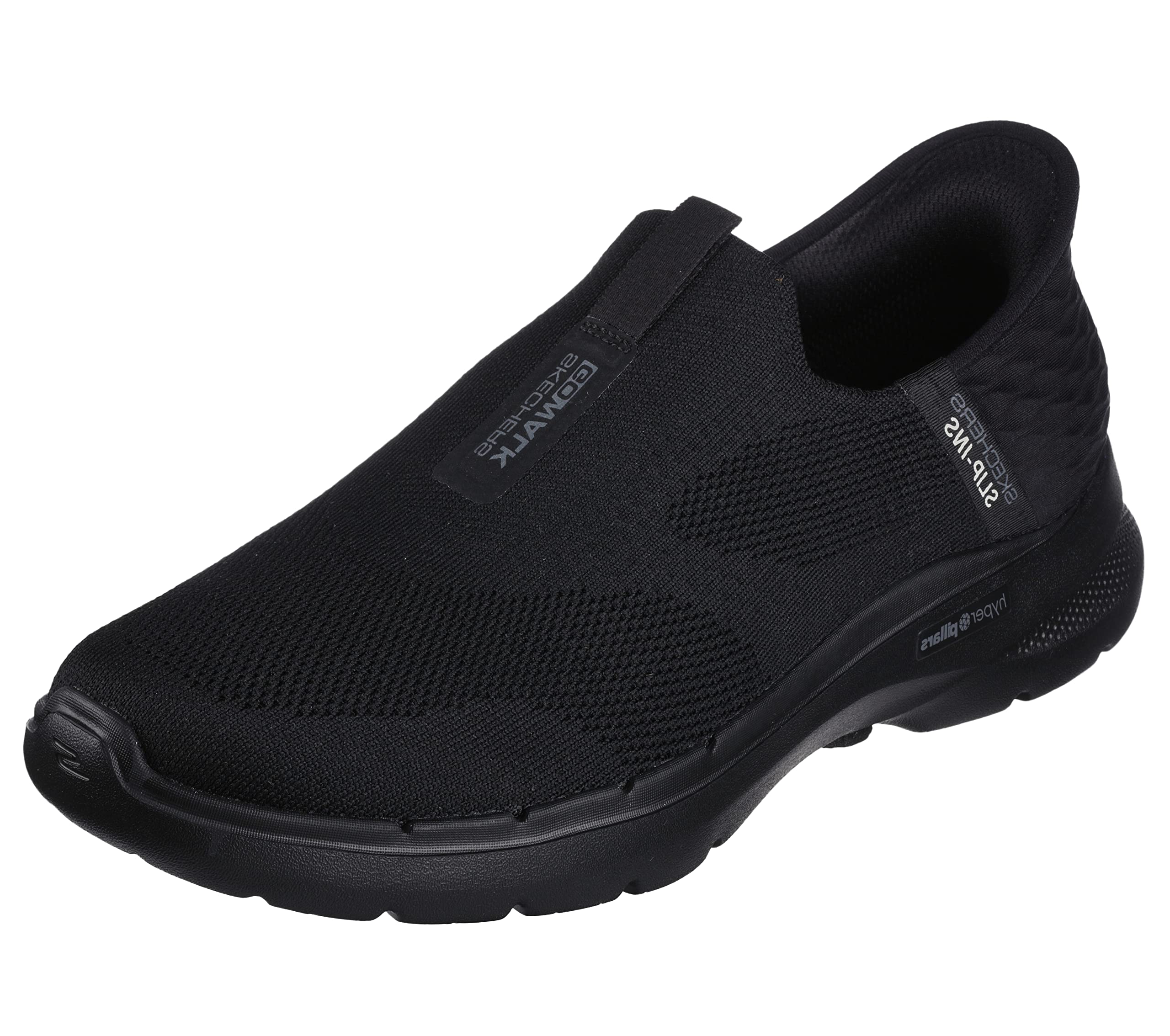 Skechers Men's Slip-ins: GO 6-Easy On Slip-On Walking Sneakers, Black, 8 X-Wide