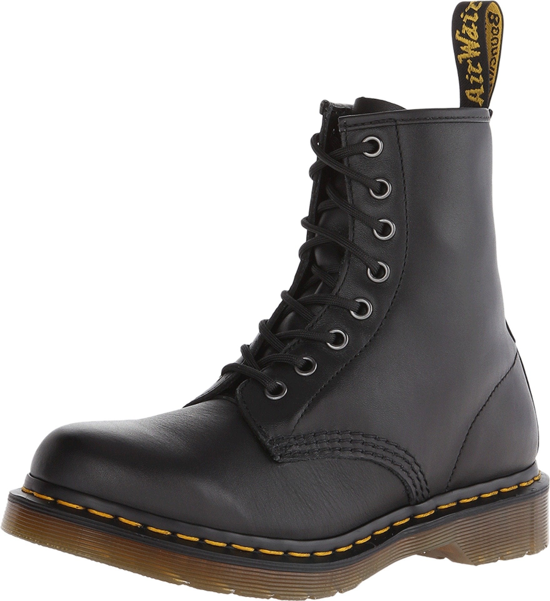 Dr. Martens Women's 1460 W Nappa Leather 8 Eye Boot, Black, 6