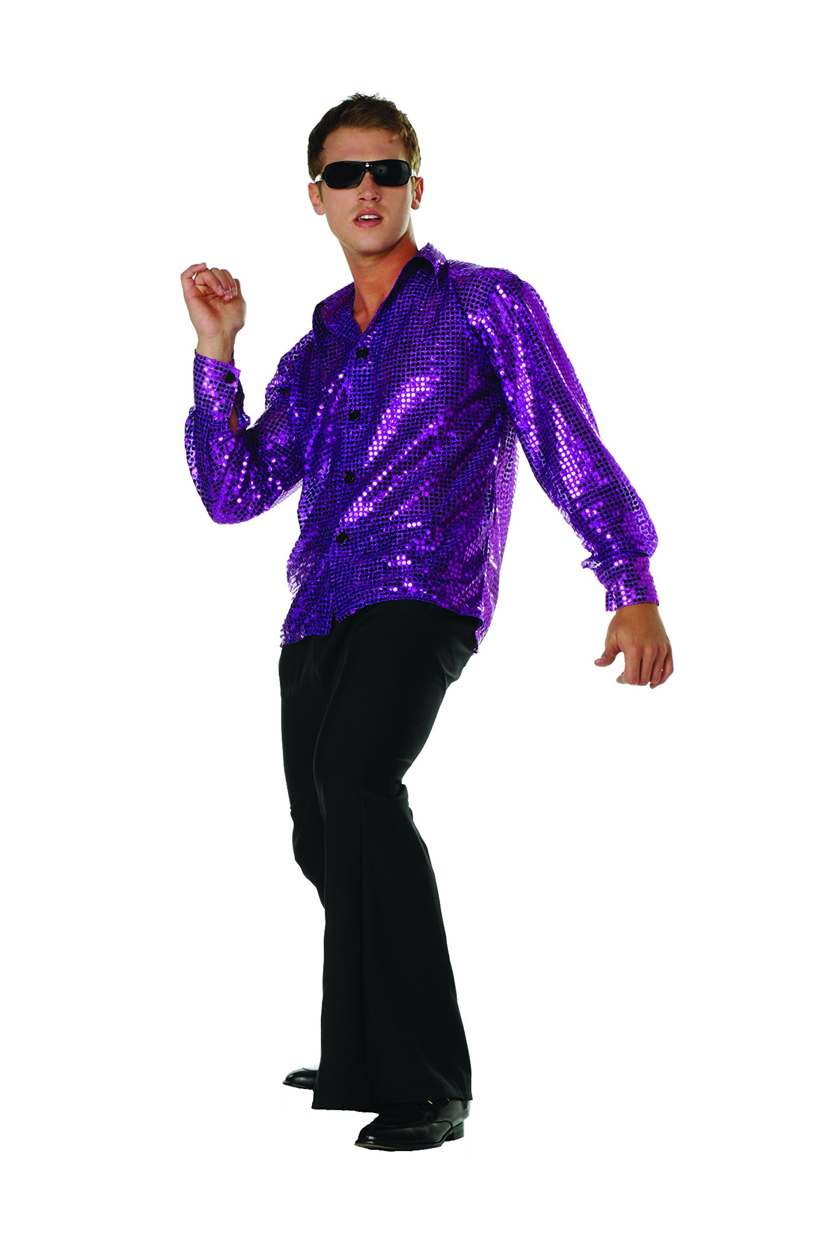 Men's Disco Inferno Purple M