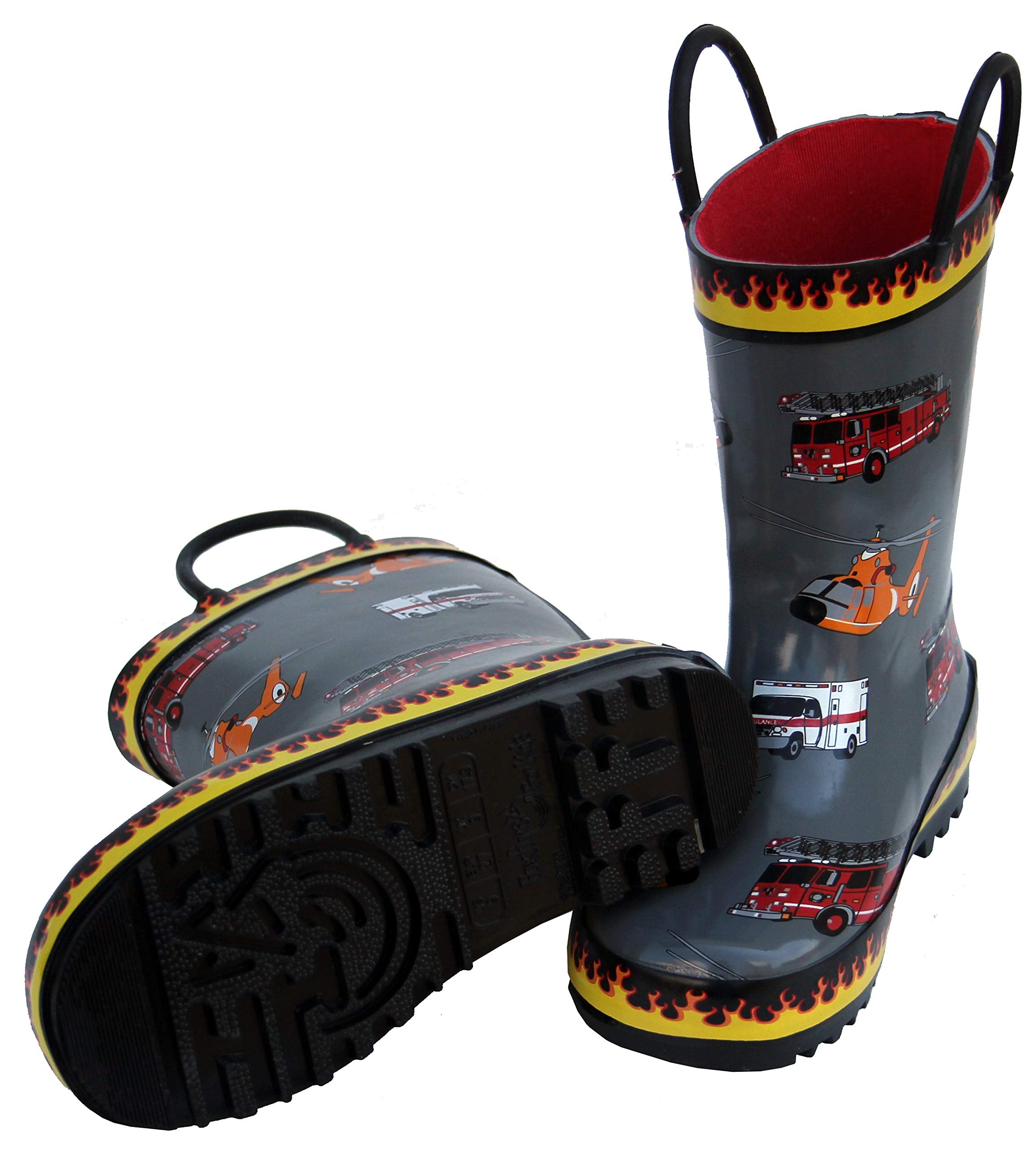 Foxfire FOX-600-85-12 Childrens Fire Rescue Rain Boot - Size 12