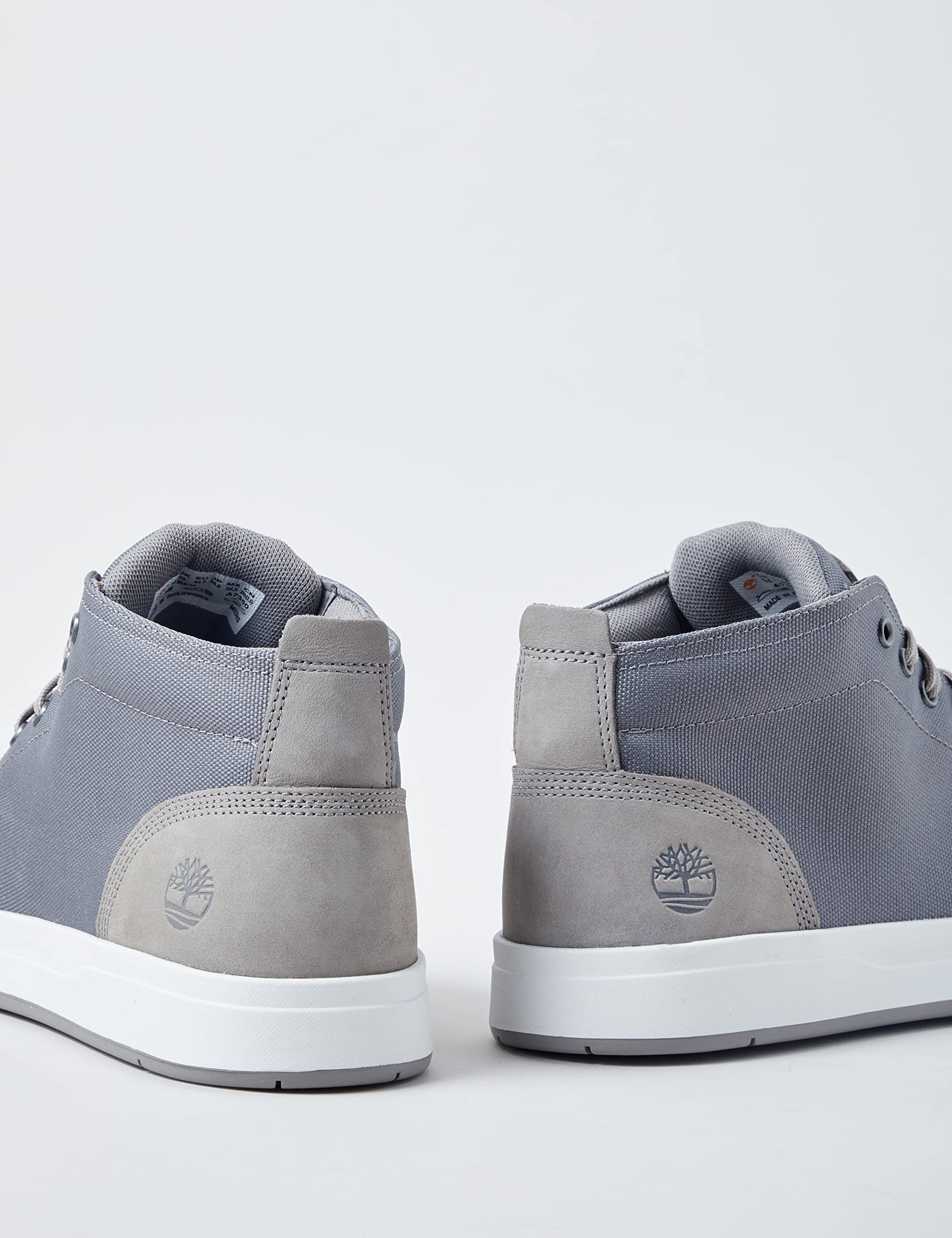 Timberland Men's Davis Square Chukka Shoe, Medium Grey Nubuck, 9.5