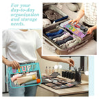Sanwuta 2 Pcs Chenille Letter Clear Zipper Pouch Clear Cosmetic Bag Clear Purse Clear Makeup Letter Bag Stadium Purse Bag Transp