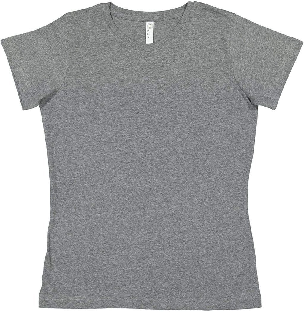 Ladies Fine Jersey T-Shirt - VINTAgE BURgUNDY - XS(D0102HI3MTA)