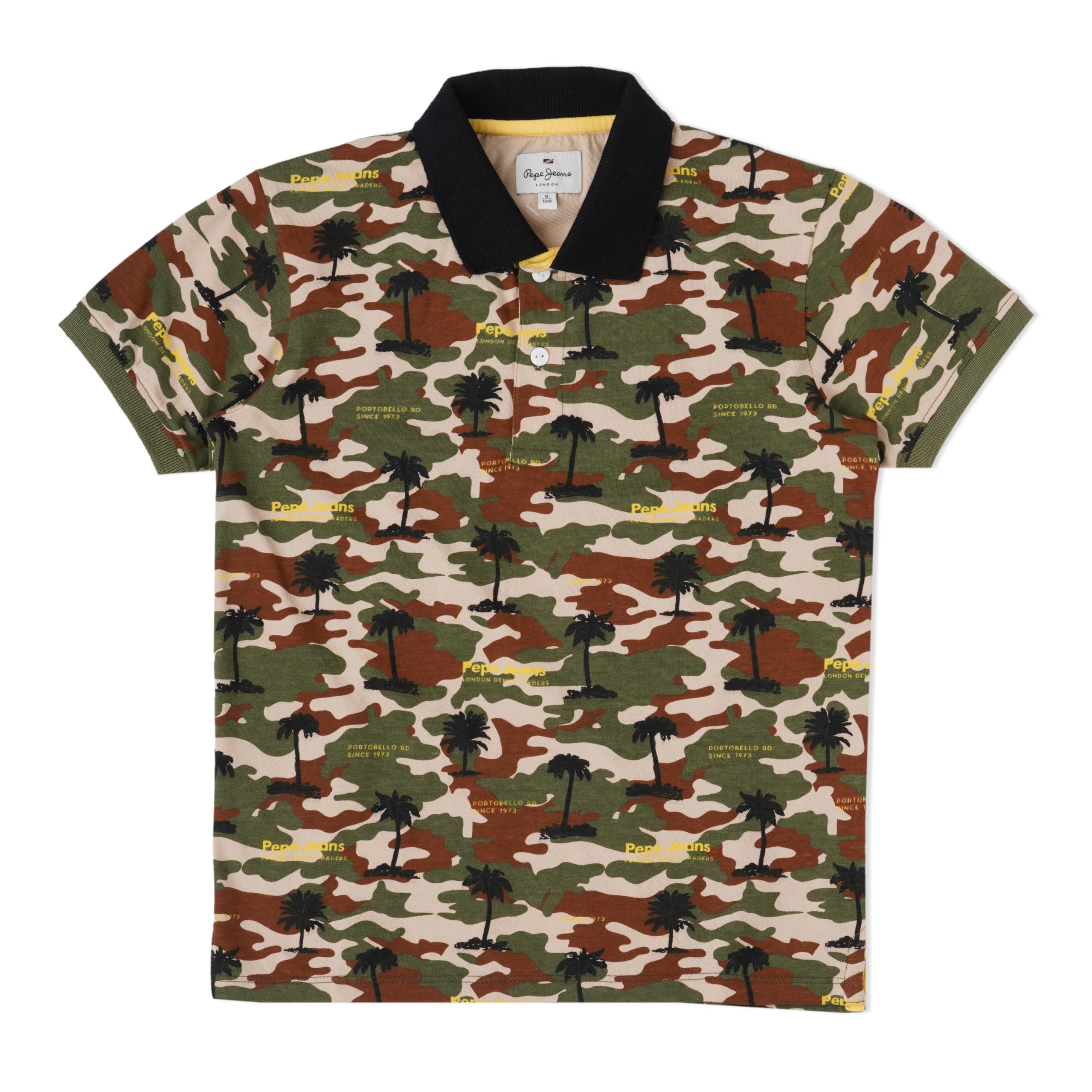 Pepe Jeans BoyS Regular Fit T-Shirt (Pb5408787288_Olive