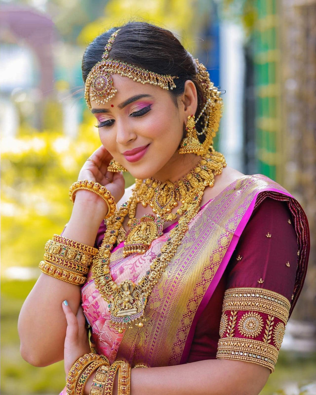 Flosive Ayn WomenS Present Banarasi Soft Lichi Silk Saree Beautiful Jacquard Rich Pallu Design Work Zari Woven Kanjivaram Silk