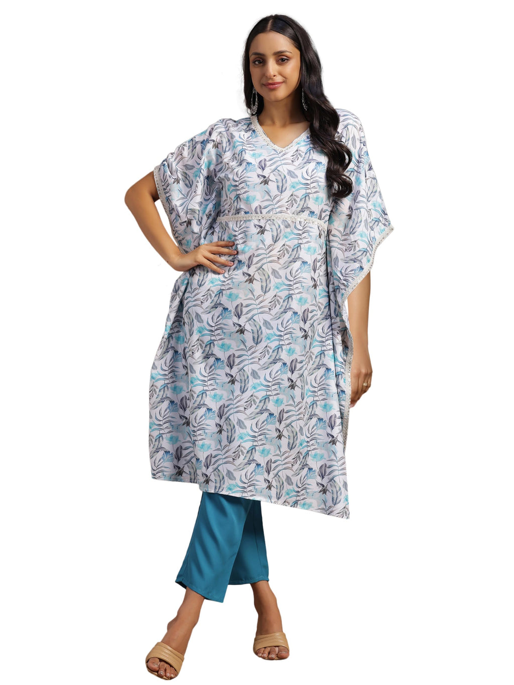 Gerua by Libas Printed Silk Blend Co-Ords Set