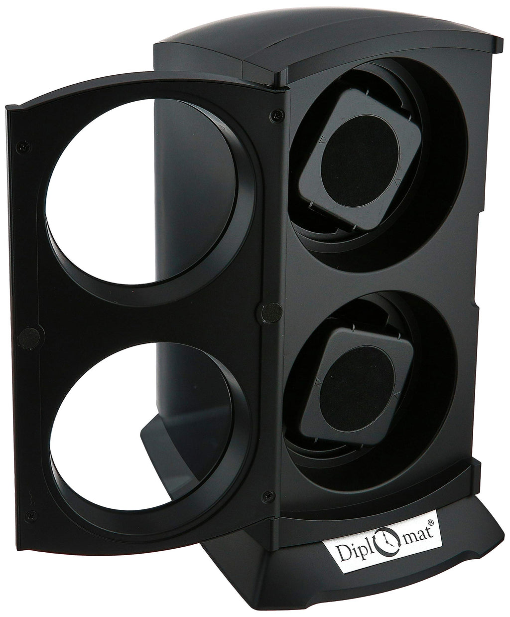 Diplomat 31-497 Matte Black Finish Watch Winder