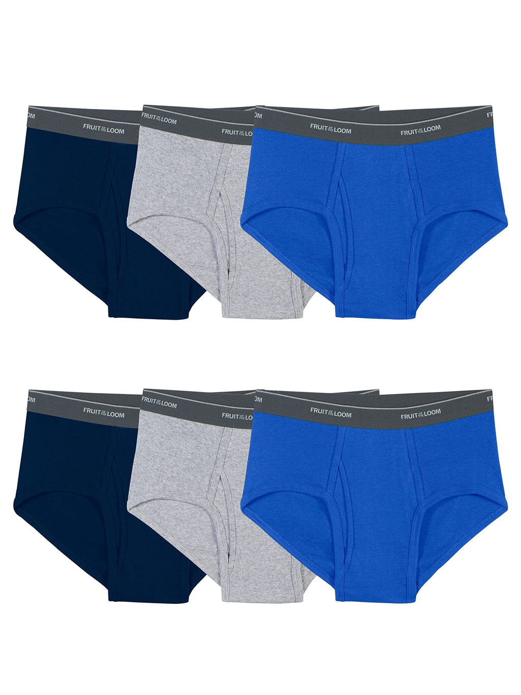 Fruit of the Loom mens Tag-free Cotton Briefs Underwear, 6 Pack ...