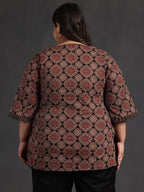 Extra Love By Libas Women'S Cotton Printed Straight Kurti