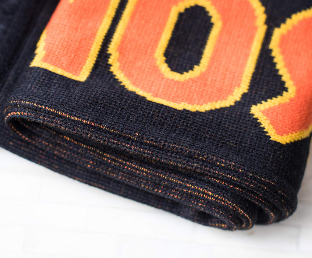 Jurassic Park Large Knitted Scarf When Dinosaurs Ruled The Earth
