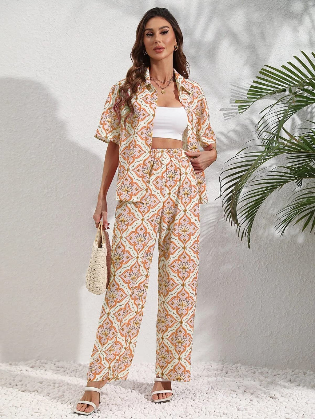Leriya Fashion Rayon Kurta Set For Women || Ethnic Co Ord Set || Printed Kurti Pant Set For Girls || Casual Kurti Set || Co Ord