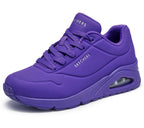 Skechers Women Uno Night Shades Cooled Memory Foam Skech Air Midsole Durabuck Upper Casual Shoes