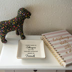 HOME SMILE Colleague to Friend Gifts for Women Jewelry Tray- Retirement Leaving Farewell Appreciation Birthday Christmas-Chance