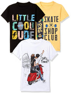 T2F Boys Cotton Solid Regular Fit T-Shirt (Pack of 3)