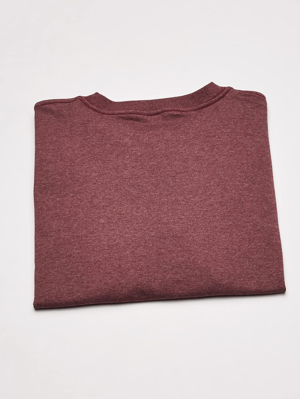 Dickies Men's Heavyweight Crew Neck Short Sleeve Tee, Burgundy Heather, Medium