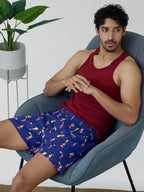 XYXX Mens Super Combed Cotton Remix Printed Boxers [Pack of 2] No-Marks Waistband, Comfort Stretch | Innerwear for Men in Colou