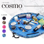 Lay-n-Go Cosmo Deluxe Drawstring Cosmetic Pouch & Makeup Bag Organizer, Toiletry Bag for Travel, Gifts, and Daily Use, 22 inch