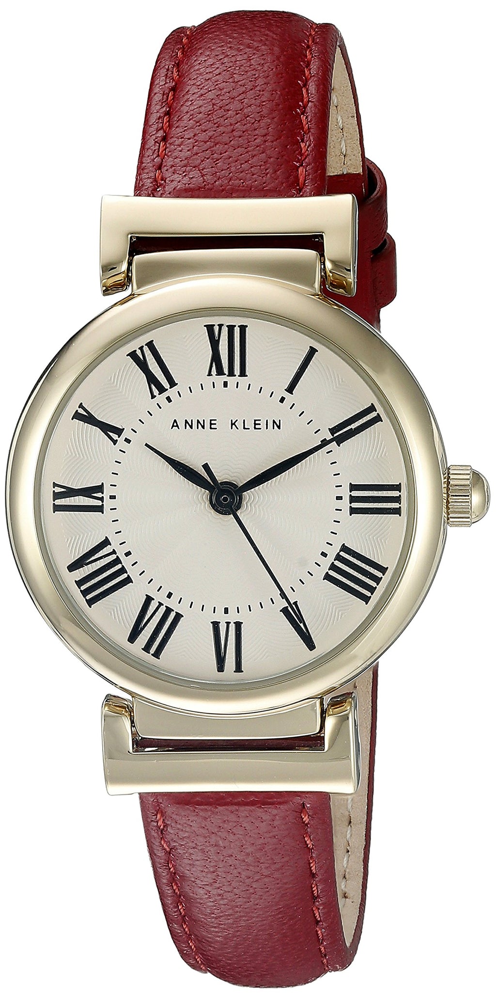 Anne Klein Women's Leather Strap Watch